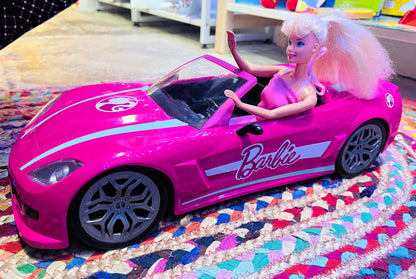 Barbie remote control car