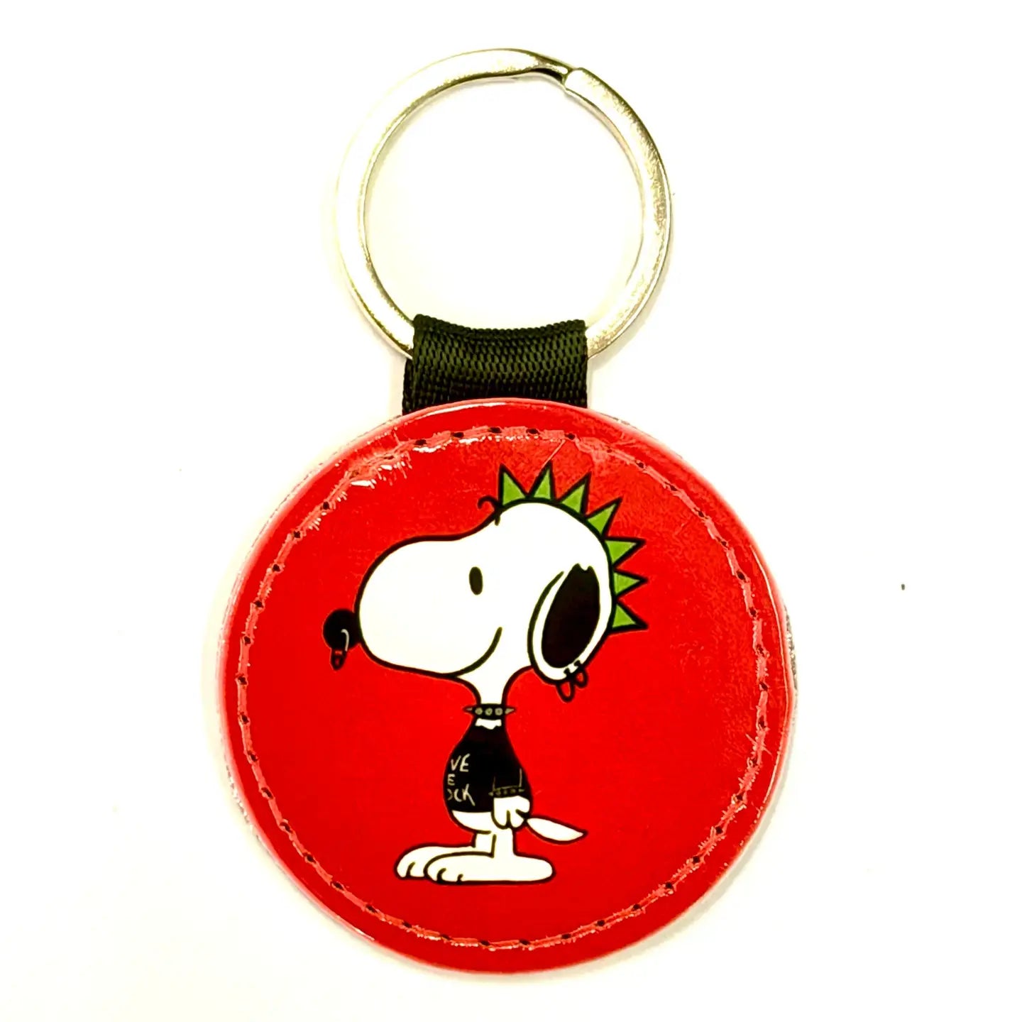 Punk Rock Beagle Keyring