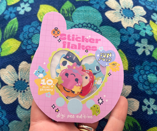Digi Pet Sticker Flake Pack