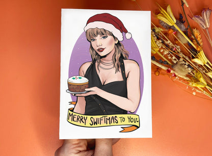 Taylor Swiftmas Christmas card