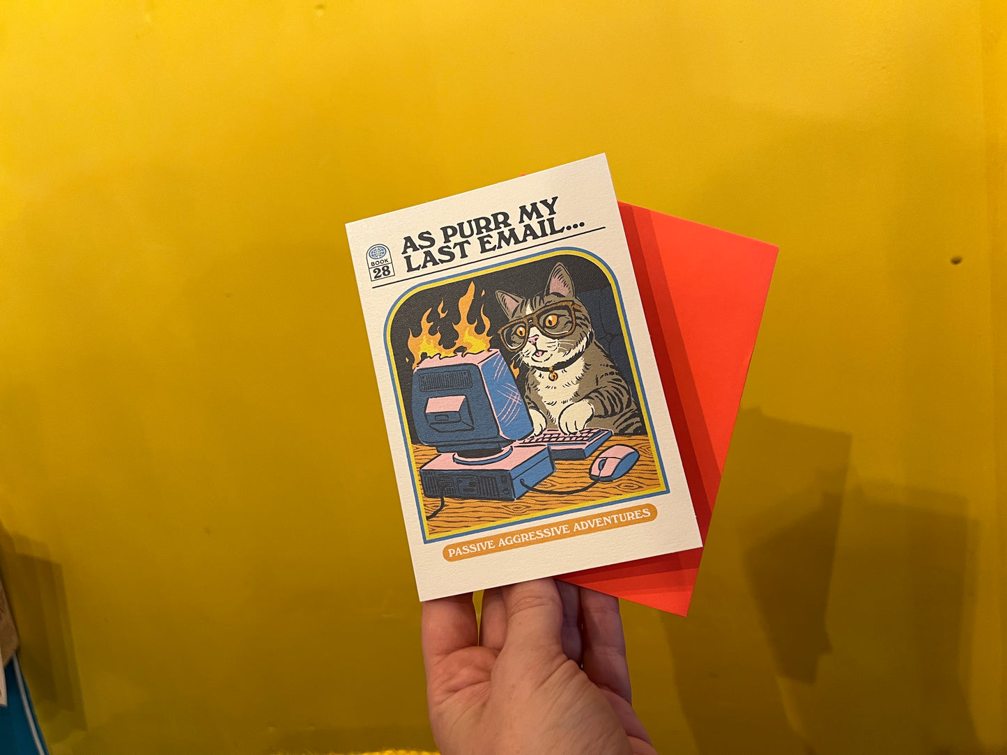 As Purr My Last Email Card