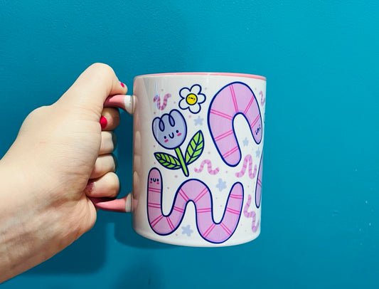 Spring Worm Mug