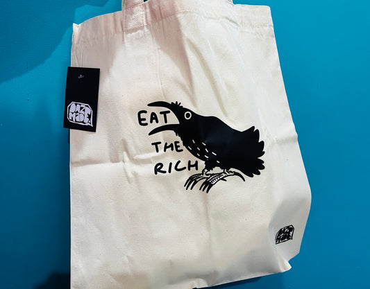 Eat The Rich Daze tote bag