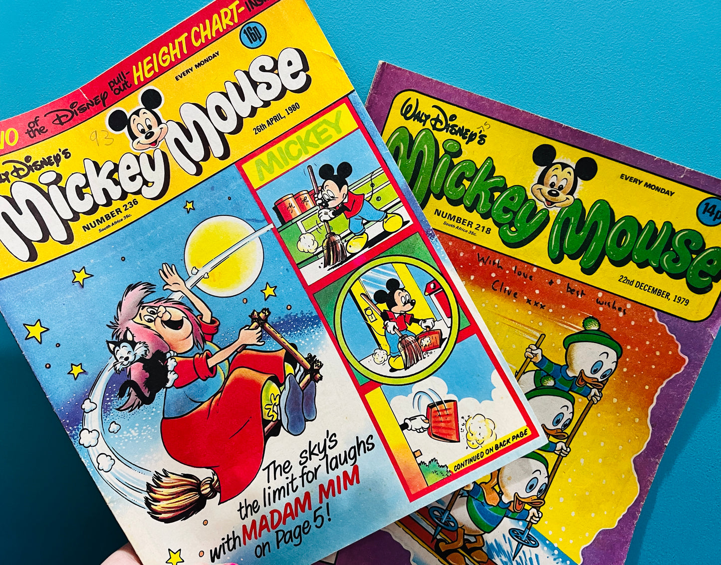 Vintage Disney’s Mickey Mouse comics