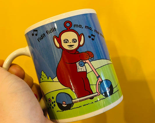 1996 Po Teletubby mug with box