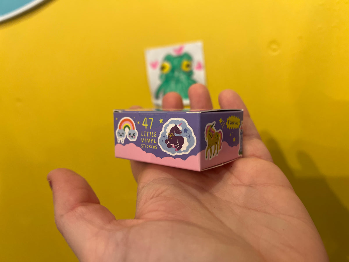Overly Dramatic Unicorns Playtime Sticker set