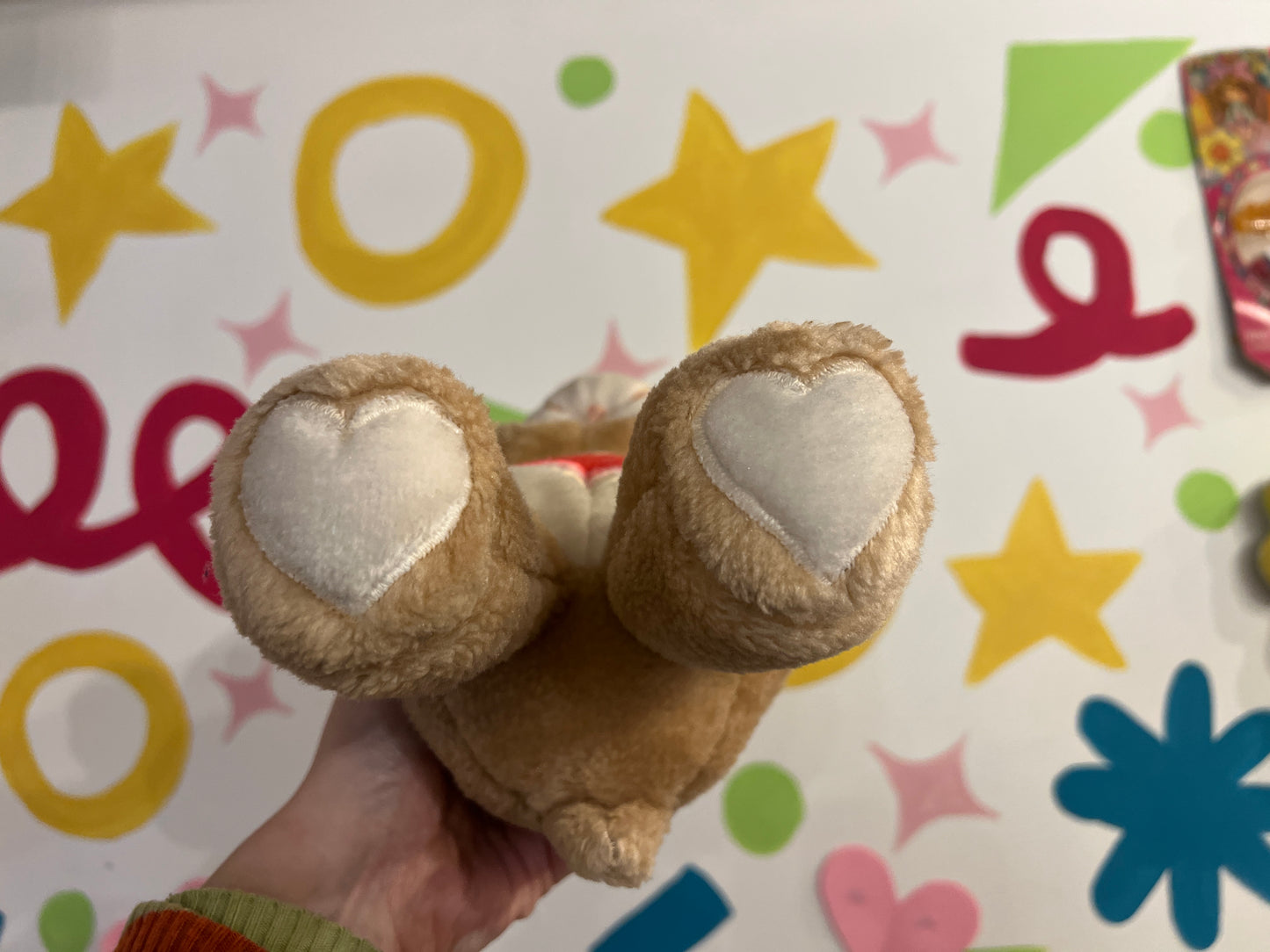 Vintage 1980s Tender Heart Bear Care Bear 13” plush