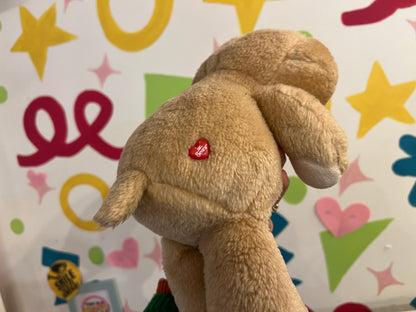 Vintage 1980s Tender Heart Bear Care Bear 13” plush