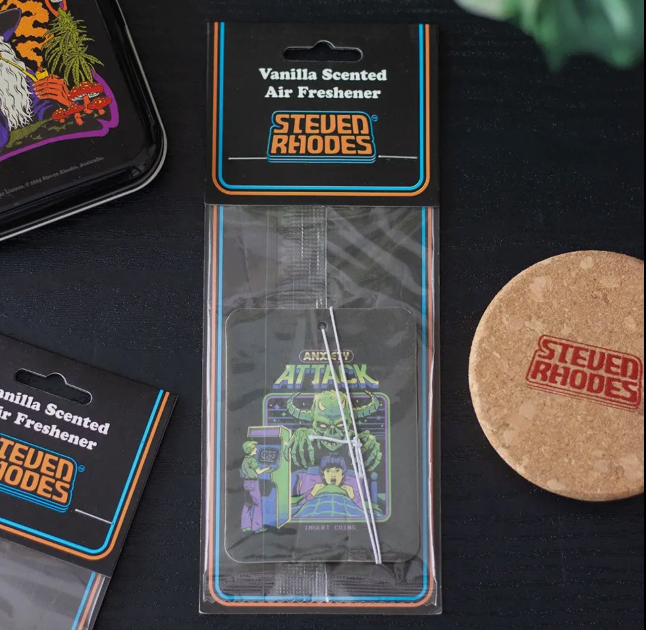 Anxiety Attack Vanilla Air Freshener By Steven Rhodes