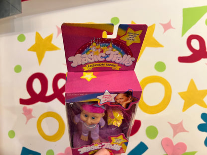 Rare 1992 Magic Trolls Fancy Fit with original packaging