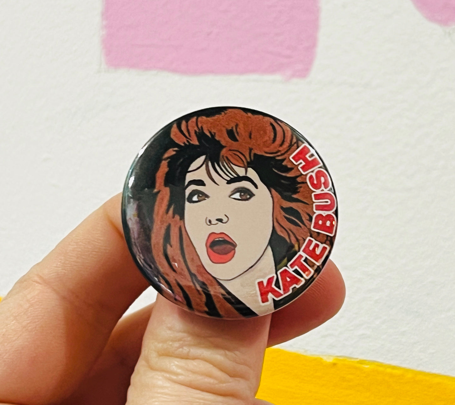 Kate Bush inspired Badge