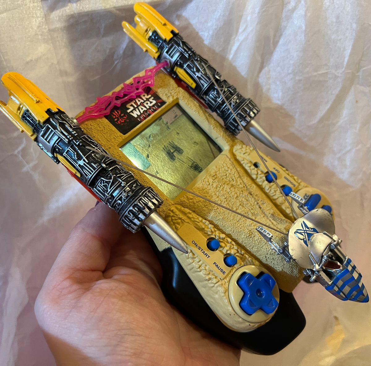 1999 Star Wars Episode 1 PodRacer handheld game