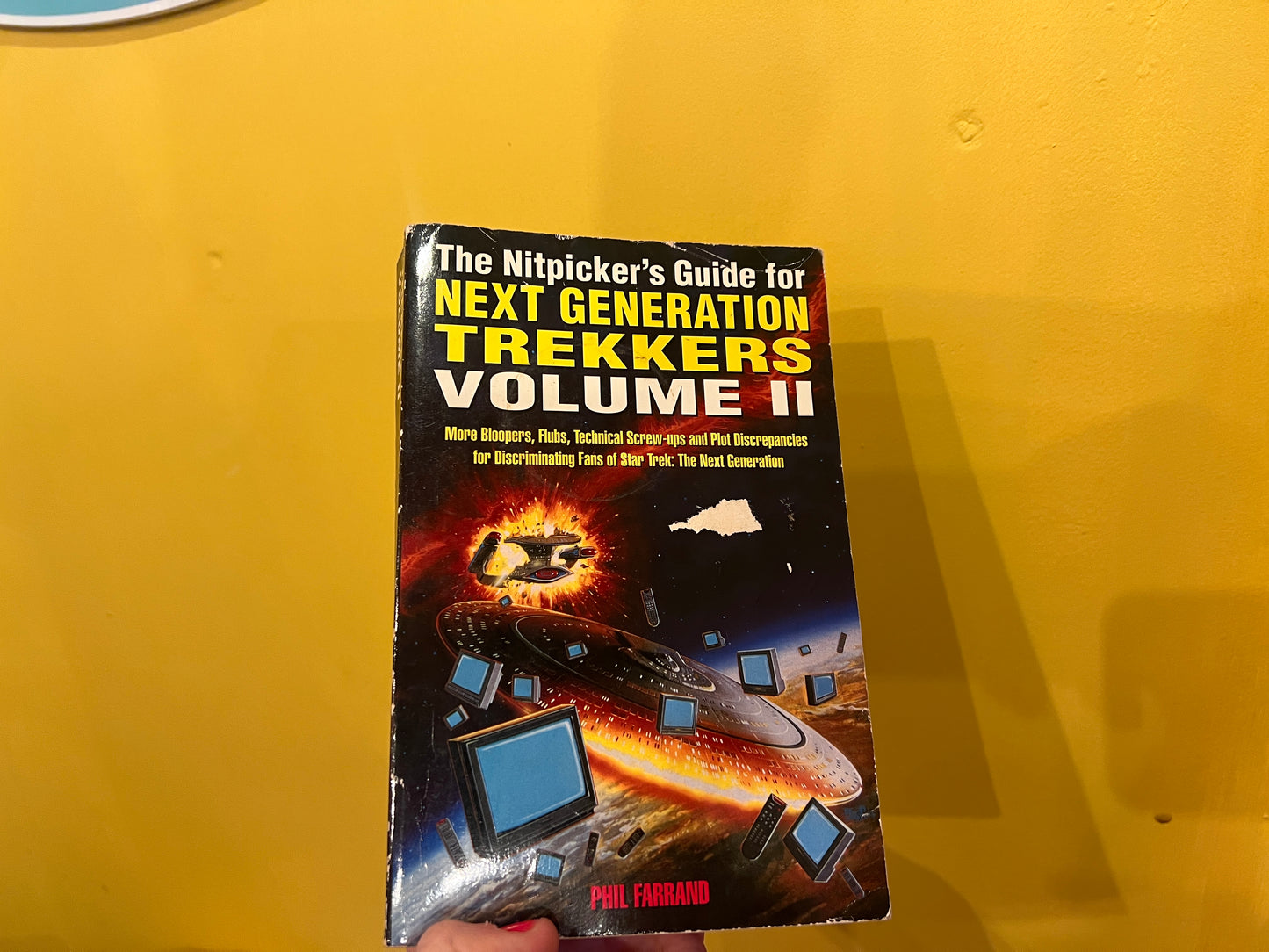 Vintage Star Trek The Nitpickers guide to Deep Space Nine Trekkers 2 book