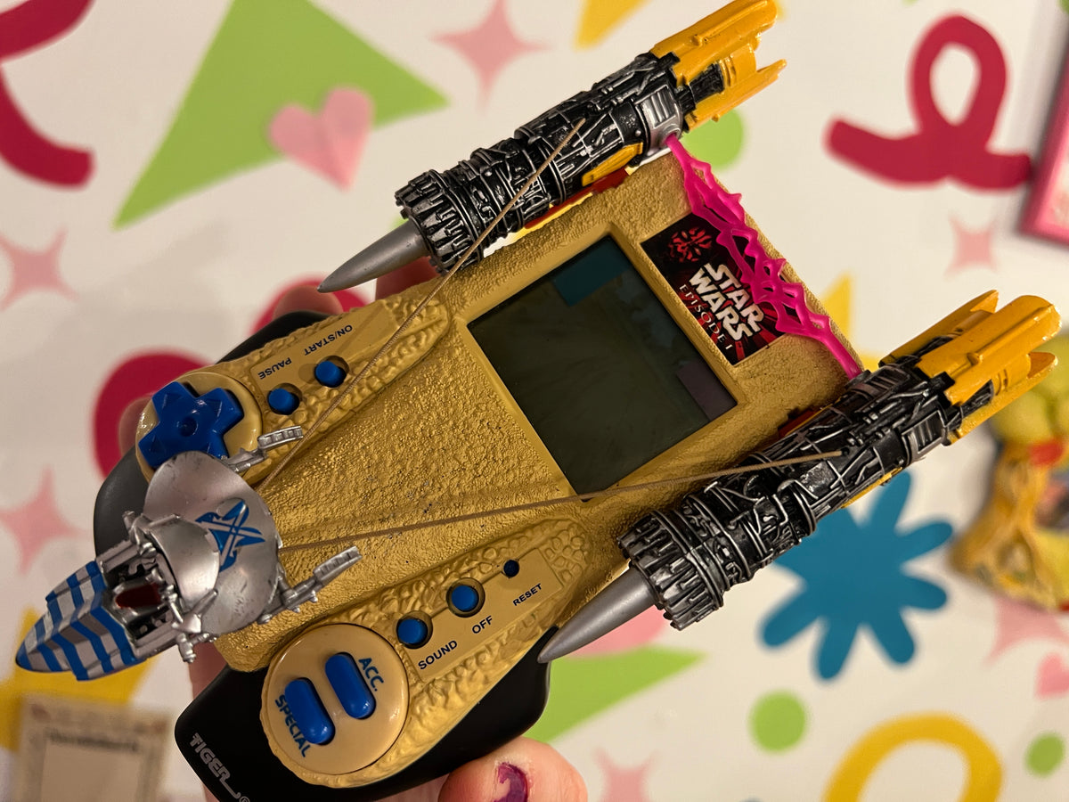 1999 Star Wars Episode 1 PodRacer handheld game