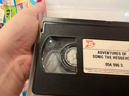 1993 Adventures of Sonic the Hedgehog VHS PAL Working