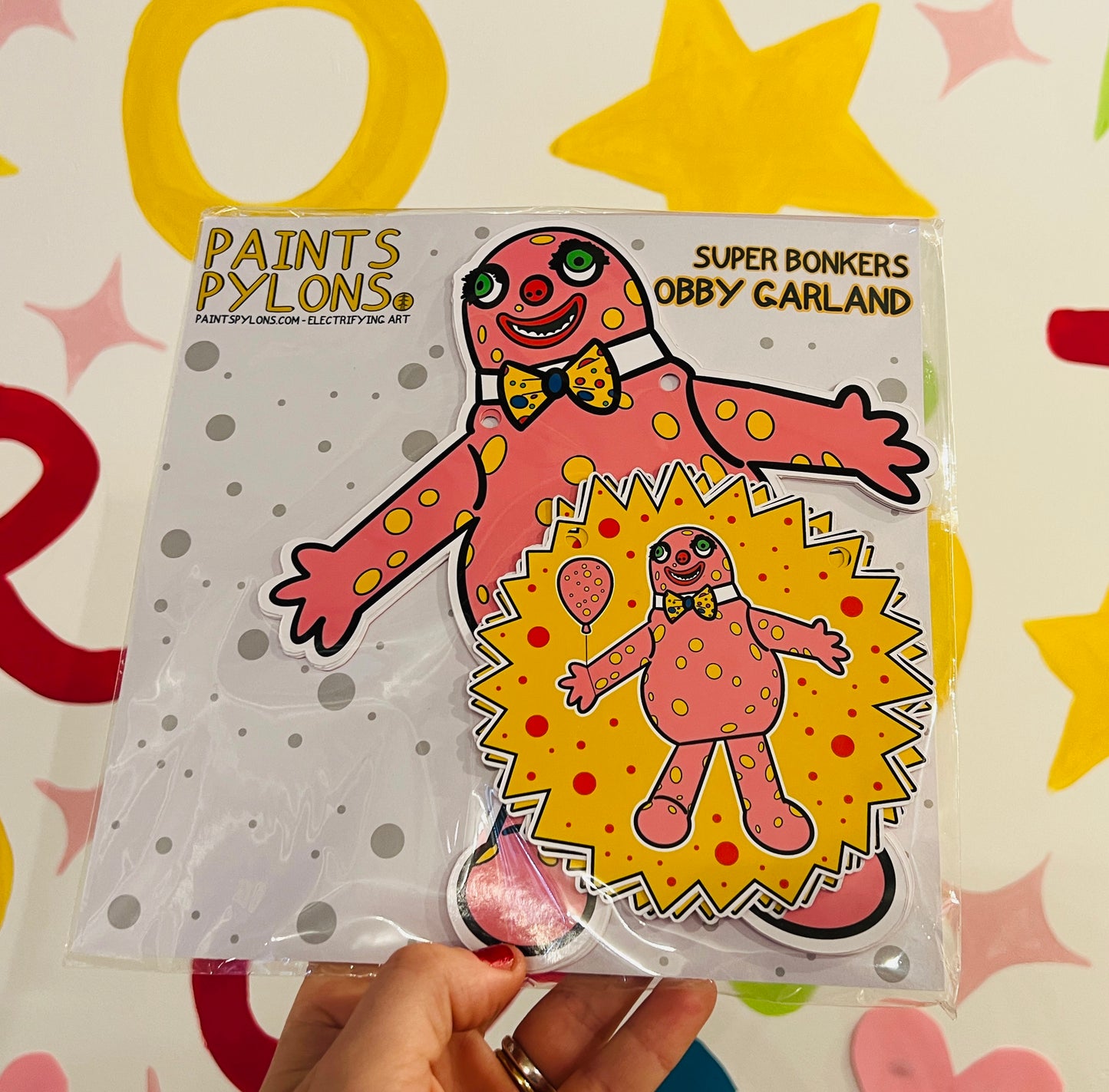 Super Bonkers Blobby Party Garland