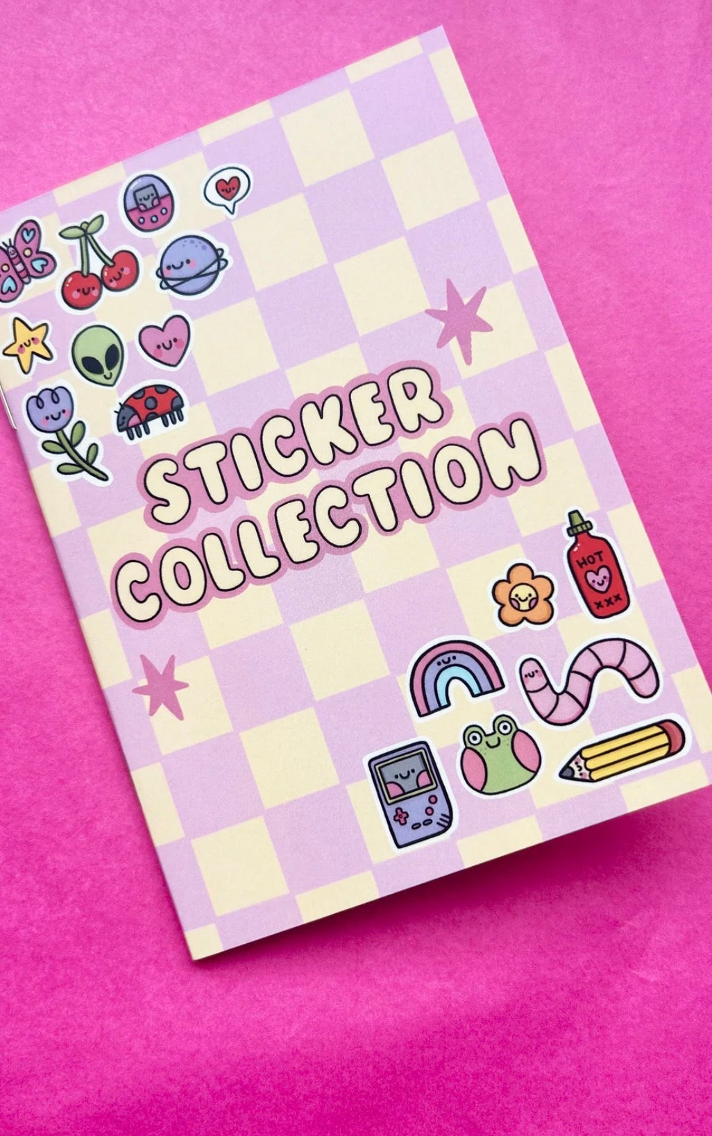 A6 Mini reusable Sticker book