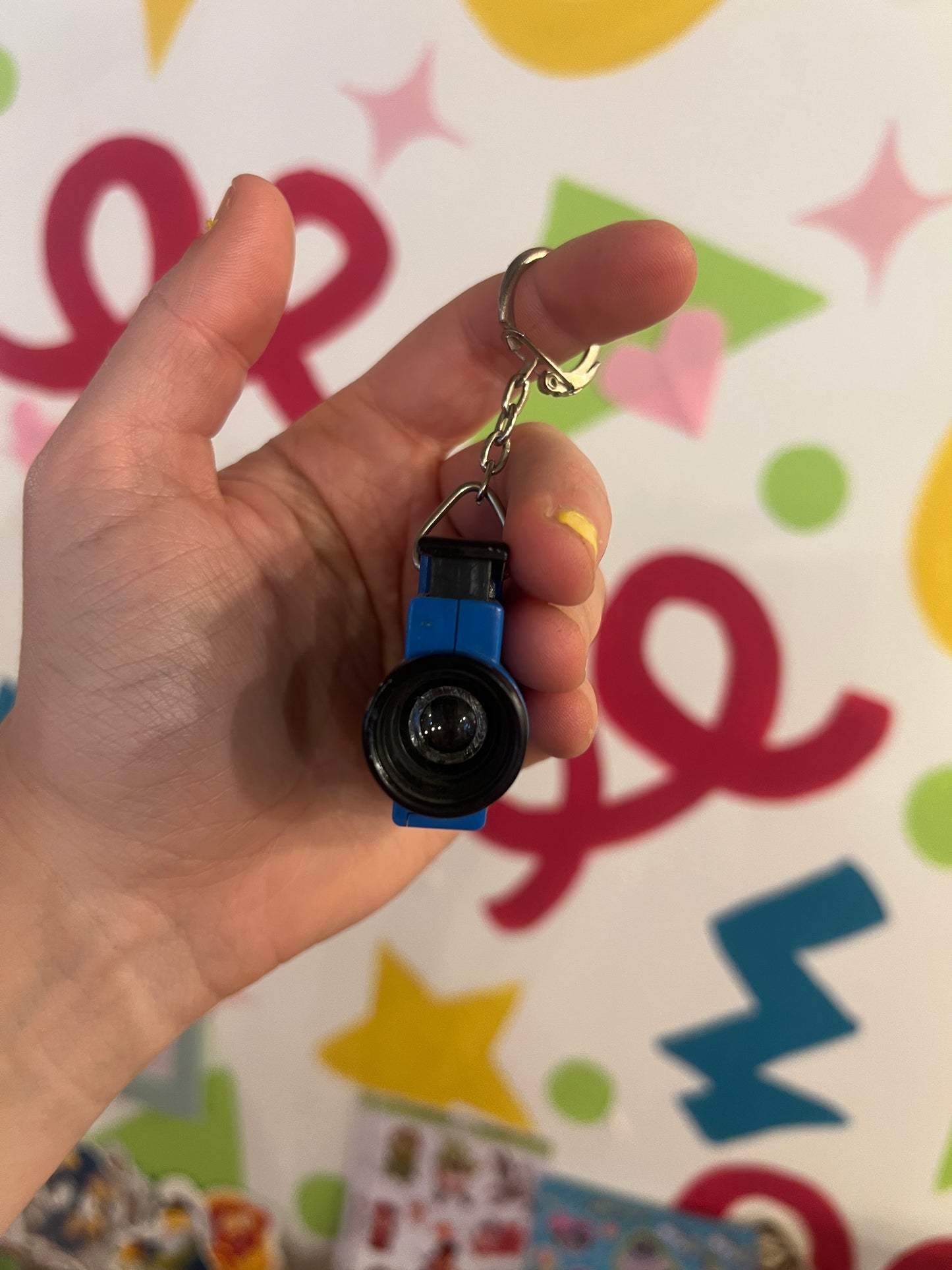 1993 Star Trek click viewer keyring- Picard