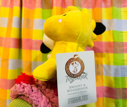 Better Together Snoopy & Woodstock Magnetic Soft Plush Pair