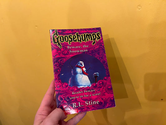 Goosebumps Beware The Snowman book