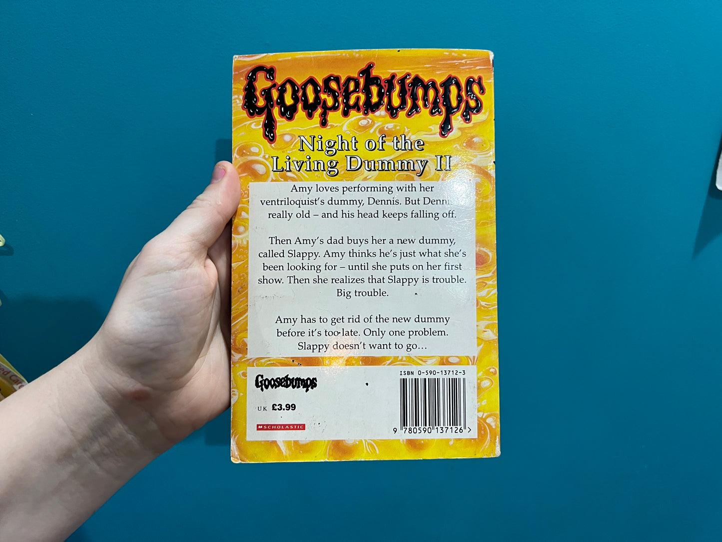 Night of the Living Dummy II Goosebumps book