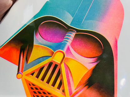 Retro Galactic Empire Lord Art Print