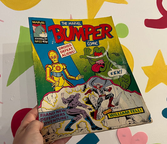 1989 The Marvel Bumper comic