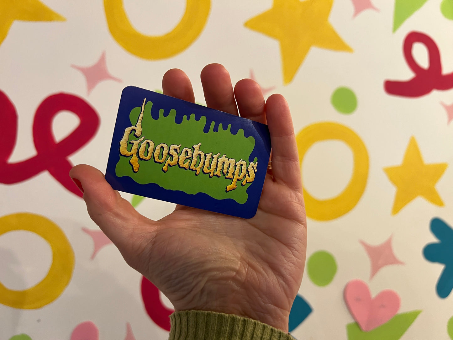 1996 Goosebumps card game