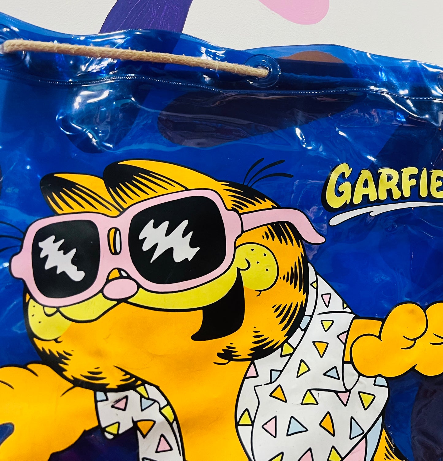 Rare vintage Garfield 1978 Swimming Kit Bag