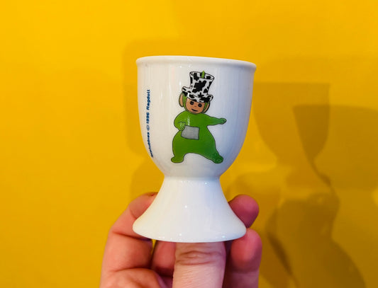 1999 Dipsy Teletubby Easter egg boxed egg cup