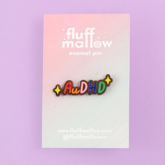 AuDHD Enamel Pin
