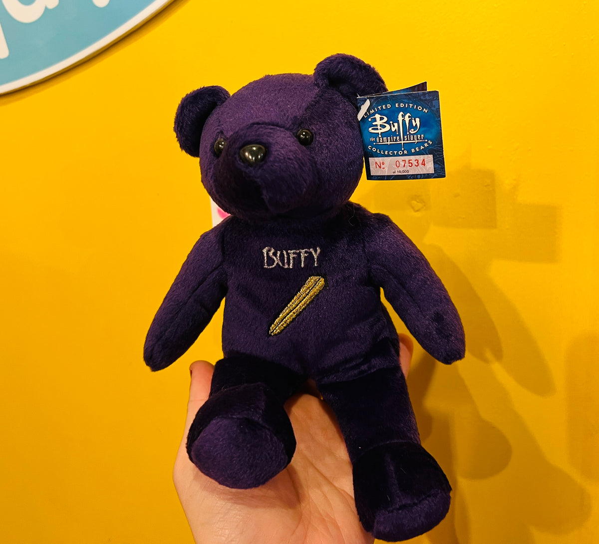 RARE Buffy the Vampire Slayer collectors Buffy bear