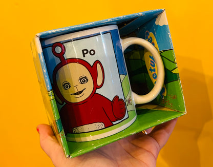 1996 Po Teletubby mug with box