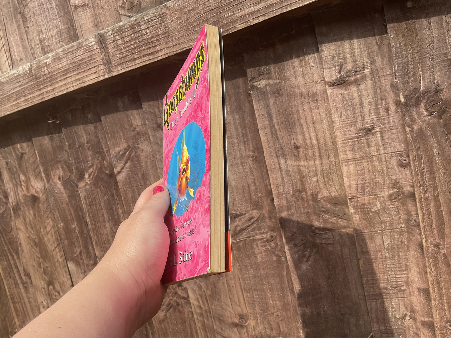 Deep Trouble 2 Goosebumps book