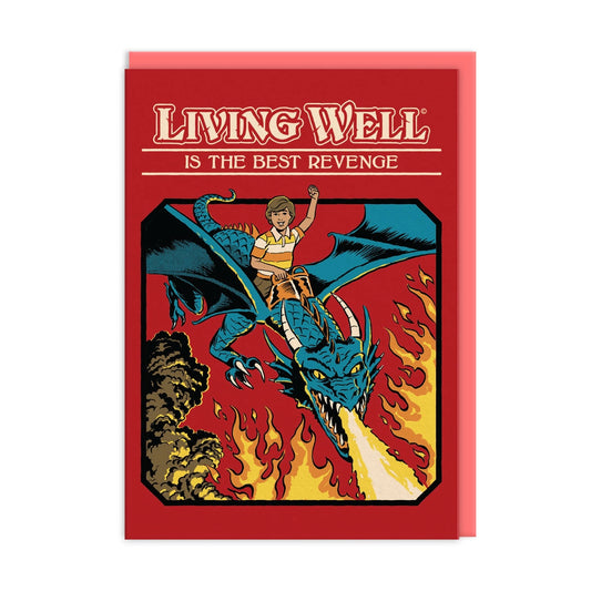 Living Well Greeting Card