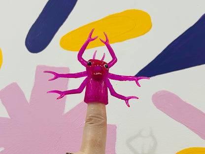 5 Finger monster toys - picked at random