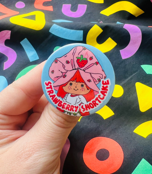 Strawberry Shortcake Badge