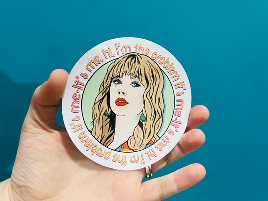 Taylor Swift Inspired Vinyl Sticker