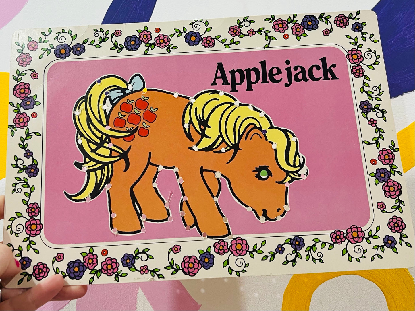 My Little Pony 1983 Sewing Card Set