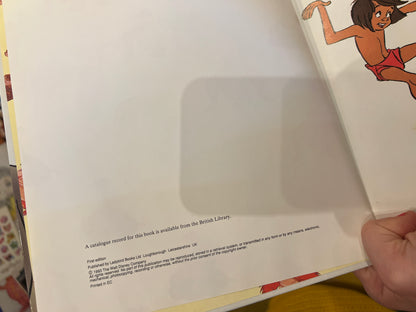 1993 Disney First Edition Jungle Book book