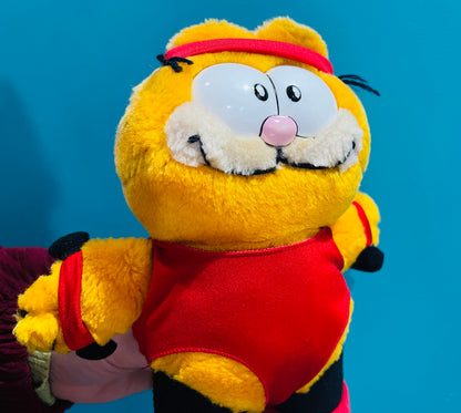 Vintage Garfield Aerobics plush from 1980’s