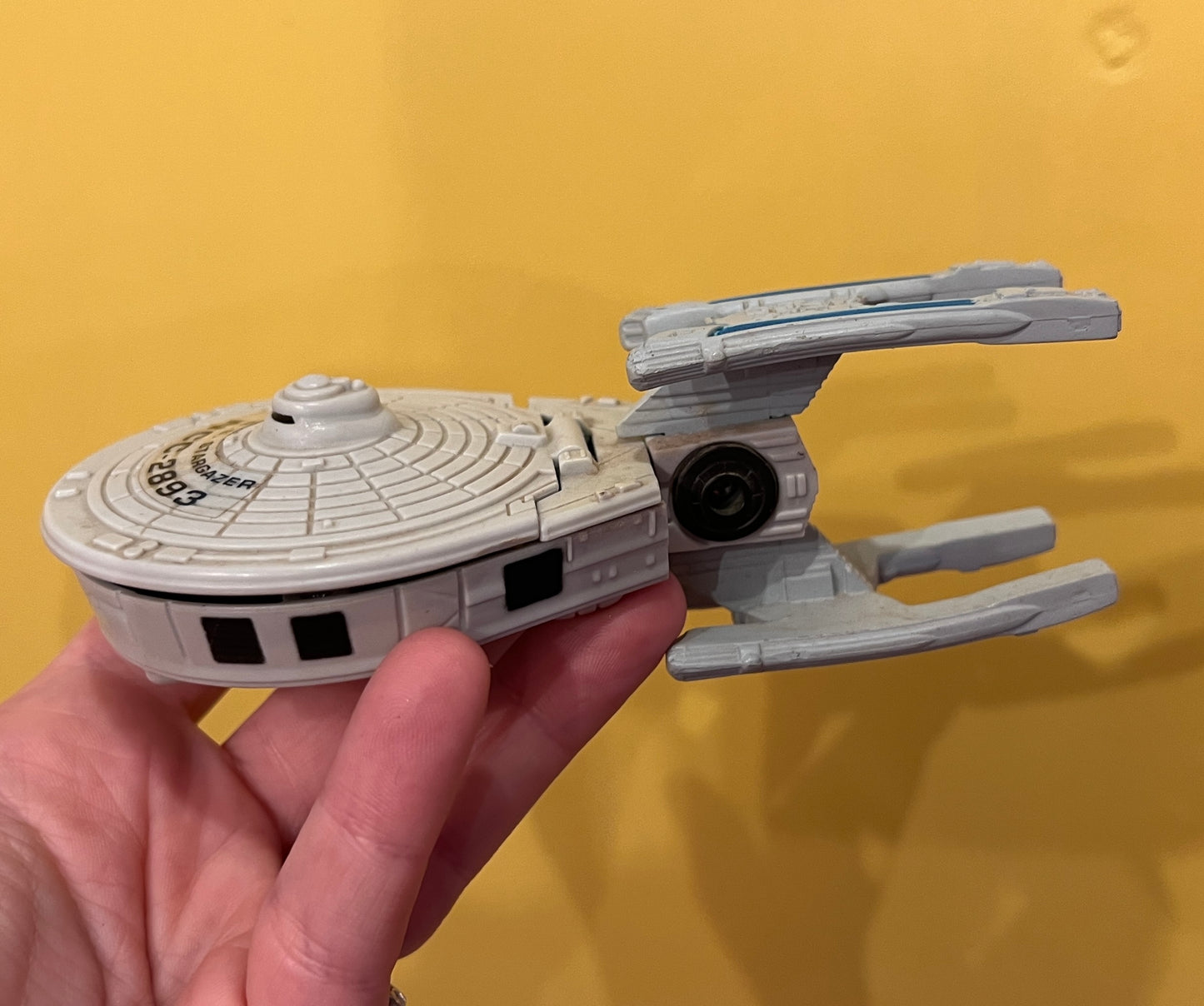 1995 Star Trek Enterprise Playmates set with Picard figure