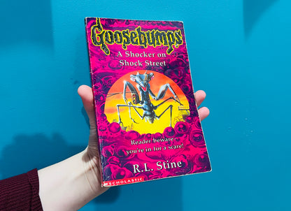 Shocker On Shock Street Goosebumps book