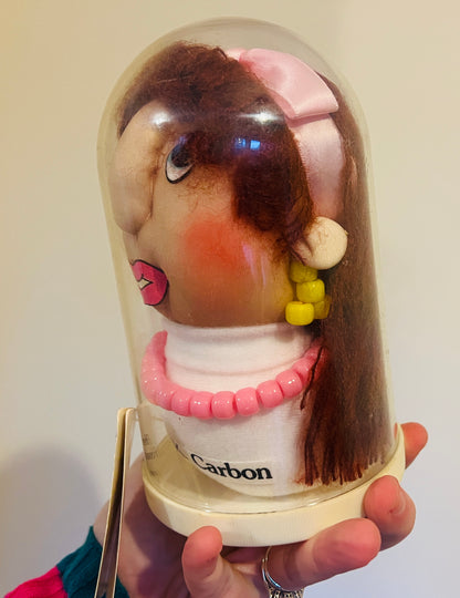 1970s Russ May K Carbon secretary from Preserved Personalities with label