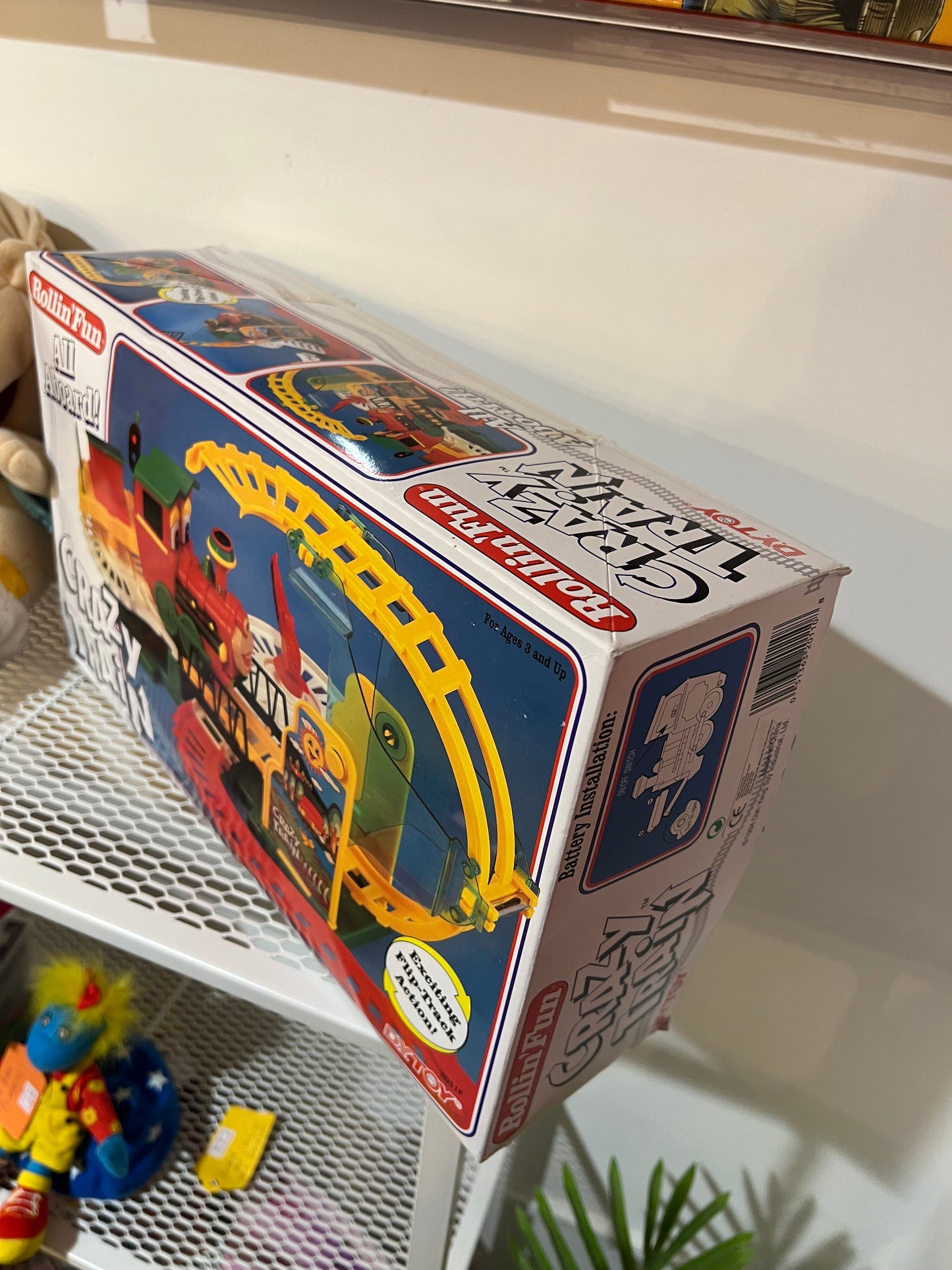 Vintage Crazy Train boxed toy - working