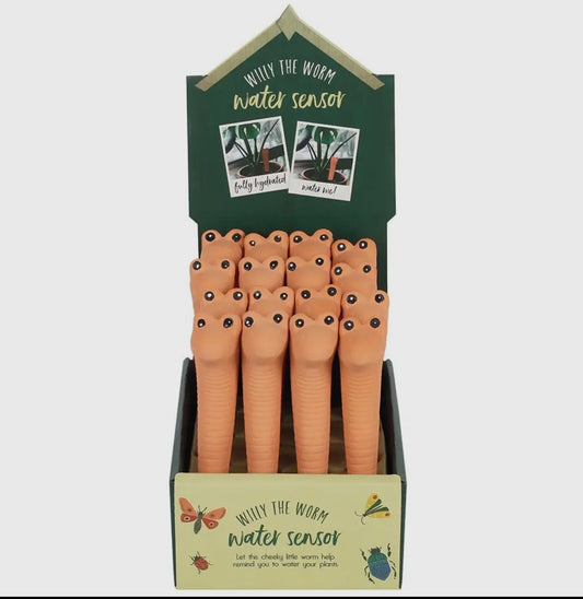 Willy the Worm Plant Water Sensors