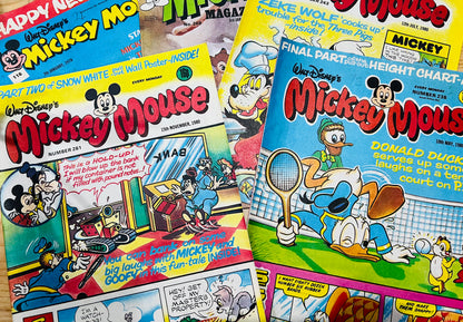 Vintage Disney’s Mickey Mouse comics