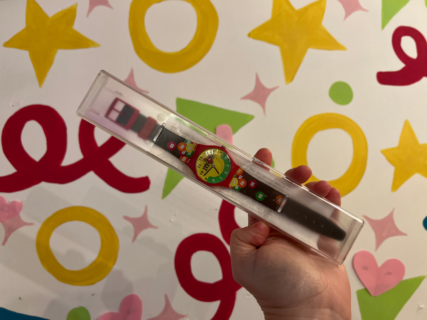 1994 M&M’s collectible boxed Fun Watch - untested