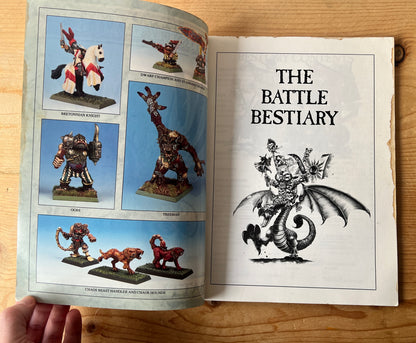 1992 Warhammer Battle Bestiary book by Games Workshop