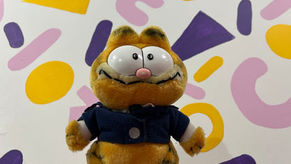 Vintage 1980s Police officer Garfield plush